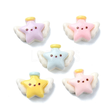 Macaron Color Opaque Resin Decoden Cabochons CRES-Q221-01H-1