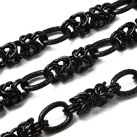 304 Stainless Steel Byzantine Chains CHS-P007-08B-1