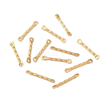 Ion Plating(IP) 304 Stainless Steel Connector Charms STAS-Q323-02C-G-1