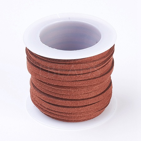 3x1.5mm Sienna Flat Faux Suede Cord X-LW-R003-40-1