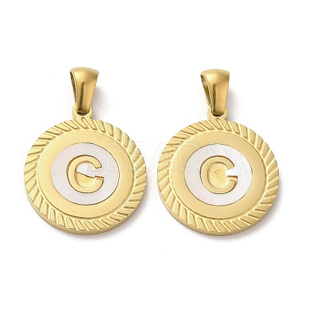 Ion Plating(IP) 304 Stainless Steel Pendants STAS-I204-C-G-1