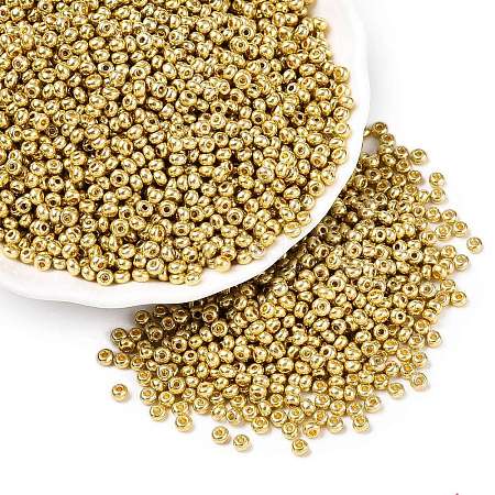 FGB 8/0 Grade A Round Glass Seed Beads SEED-N002-C-0561-1