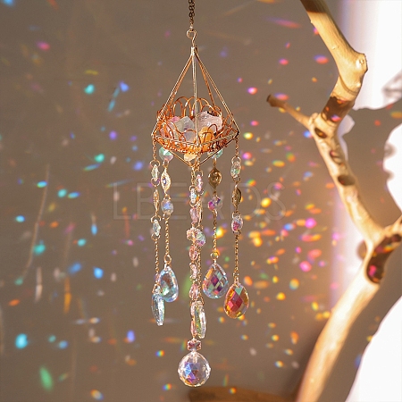 Teardrop Glass Suncatchers PW-WGB134A-01-1