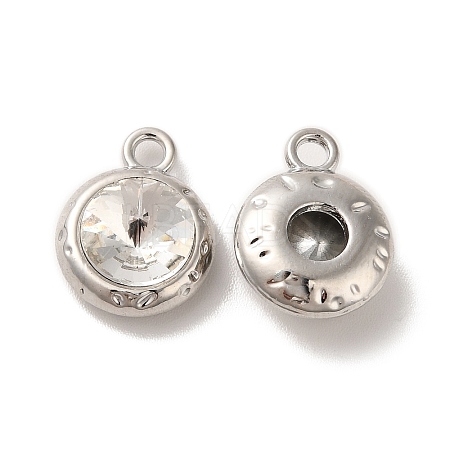 Glass Pendants PALLOY-O106-21P-01-1