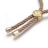 Cotton Cord Bracelet Making KK-F758-03C-G-3