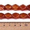 Natural Red Agate Beads Strands GG-N361-06A-03-5