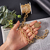 Yilis Handmade Alloy Link Chains LCHA-YS0001-01-6