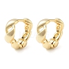 Brass Curly Hoop Earrings for Women EJEW-F347-01G-01-1