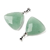 Natural Green Aventurine Pendants G-L614-D04-P03-2