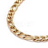Ion Plating(IP) 304 Stainless Steel Chain Bracelets for Women or Men BJEW-A039-03G-2