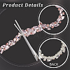1Yards Iron Rhinestone Cup Chains DIY-CY0002-03-5