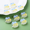 Transparent Acrylic Beads X-MACR-S374-06B-07-6