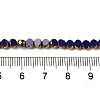Electroplate Glass Beads Strands EGLA-P061-01A-05-4