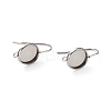 Tarnish Resistant 304 Stainless Steel Earring Hooks STAS-F271-01B-P-2