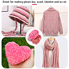 3 Rolls Super Bulky Plush Polyester Chenille Yarn OCOR-MB0001-06B-9