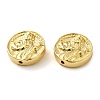 Rack Plating Brass Beads KK-C047-03G-2
