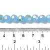 Imitation Jade Glass Beads Strands EGLA-A035-J8mm-L07-4