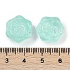 Transparent Spray Paint Glass Beads GLAA-H035-05E-3