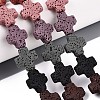 Natural Lava Rock Beads Strands G-N257-22A-01-3
