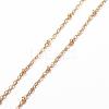 304 Stainless Steel Cable Chain Necklaces NJEW-P147-06-3