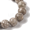 10mm Round Natural Maifanite Braided Bead Bracelets BJEW-C067-01C-06-3