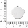 304 Stainless Steel Pendants SA-CBAE115-15B-P-3