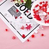 150 Pieces Random Rose Acrylic Beads Bear Pastel Spacer Beads Butterfly Loose Beads for Jewelry Keychain Phone Lanyard Making JX543H-2