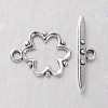 Alloy Toggle Clasps X-EA777Y-AS-NR-1