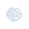 UV Plating Opaque Acrylic Beads OACR-N161-08B-2