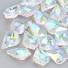 Plated Faceted Leaf Glass Beads LS-EGLA-S100-02-1