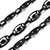 304 Stainless Steel Oval Link Chains CHS-S012-25B-1