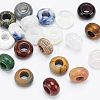  Natural Gemstone European Large Hole Beads G-NB0003-72C-05-4