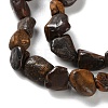 Natural Soil Opal Beads Strands G-P497-01C-13-4