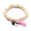 Stretch Charm Bracelets BJEW-JB05522-3