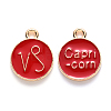 Alloy Enamel Pendants LS-ENAM-S124-01B-07E-1