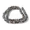 Electroplate Glass Faceted Rondelle Beads Strands EGLA-D020-10x8mm-21-3
