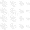 80Sets 4 Styles Resin Snap Buttons FIND-CY0001-44-1