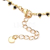 Glass Charm Bracelets BJEW-JB05600-02-3