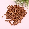 Opaque Acrylic Beads ACRC-WH0002-01E-1