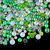 Transparent & Opaque Acrylic Bead OACR-TAC0002-08D-3