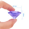   Acrylic Diamond Gems Pointed Back Cabochons GACR-PH0003-01-2