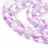 Synthetic Moonstone Beads Strands G-E573-02A-20-3