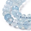 Natural Aquamarine Beads Strands G-H278-05-4