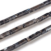 Natural Larvikite Beads Strands G-F247-23-1