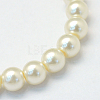 Baking Paint Glass Pearl Bead Strands HY-Q003-3mm-02-2