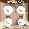 120 Sheets 4 Style Paper Candle Dust Covers for Candle Cups DIY-FG0004-68-2