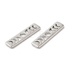 Brass Moon Phase Bar Links KK-H756-01P-3