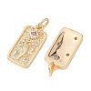 SHEGRACE Valentine's Day Brass Cubic Zirconia Pendants XGRQ3K114-552G-2