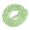 Electroplate Glass Beads Strands EGLA-A044-J6mm-B08-2