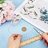 4 Rolls Copper Jewelry Craft Wire CWIR-SC0001-05-3